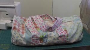 תיק נסיעות ענק תפור