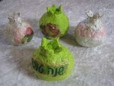 רימונים לשנה טובה מעיסת נייר